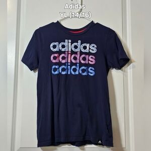 SOLD - YL (14/16) | Adidas | boys athletic shirt